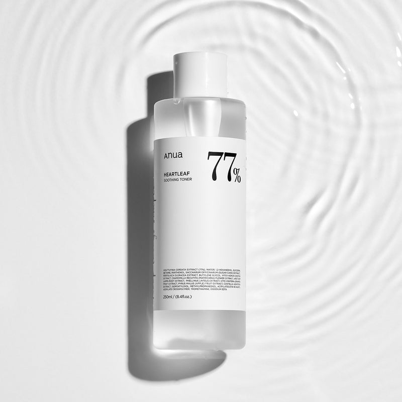 Anua HEARTLEAF 77% SOOTHING TONER 250ml