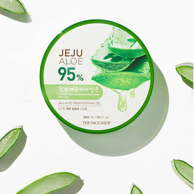 THEFACESHOP Jeju Aloe Fresh Soothing Gel 300ml