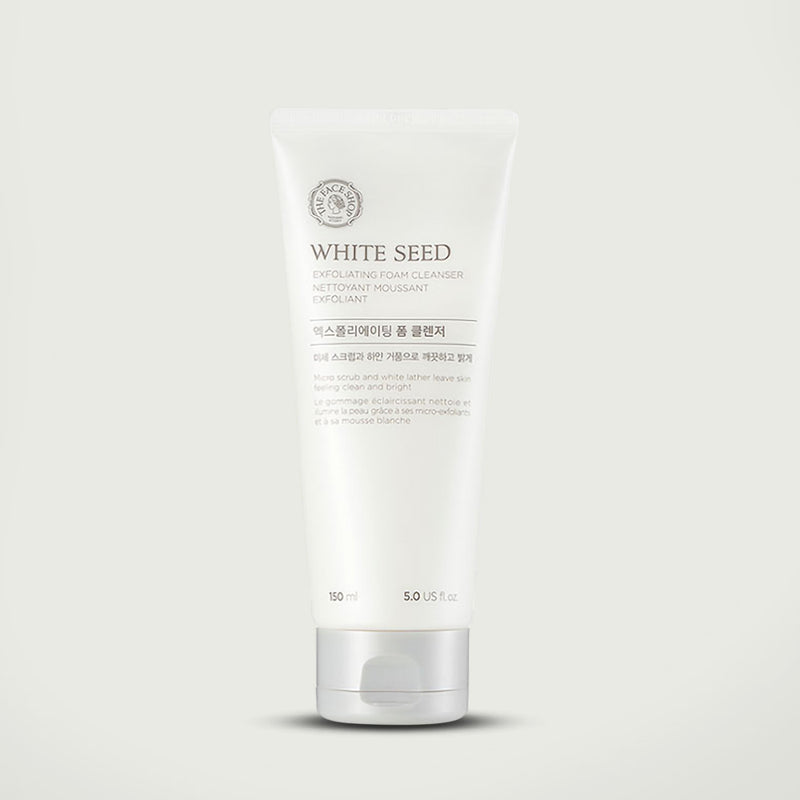 WHITE SEED Exfoliating Cleansing Foam