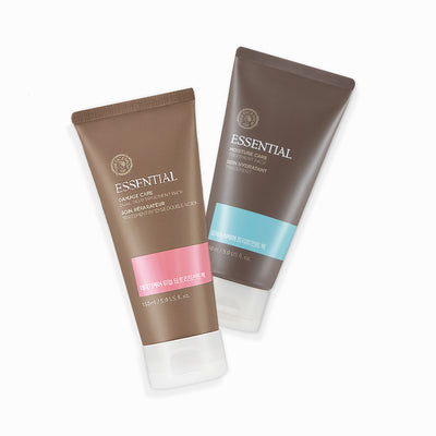 THEFACESHOP ESSENTIAL DAMAGE CARE DUAL DEEP TREATMENT PACK