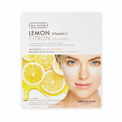 THEFACESHOP REAL NATURE Eye Patch Lemon Vit.C