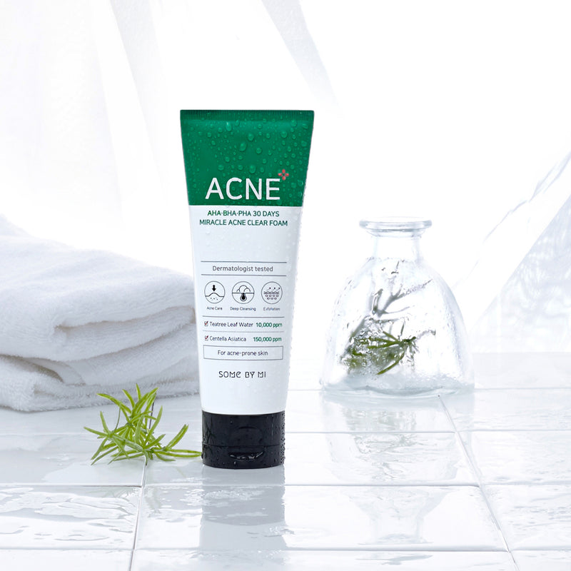 SOME BY MI AHA-BHA-PHA 30DAYS MIRACLE ACNE CLEAR FOAM
