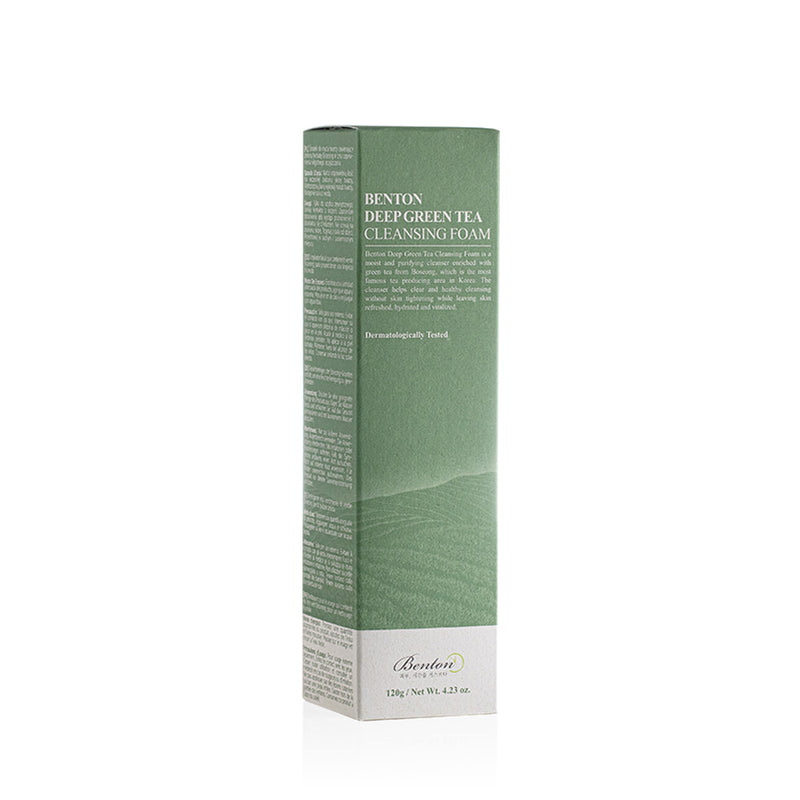 Benton DEEP GREEN TEA CLEANSING FOAM