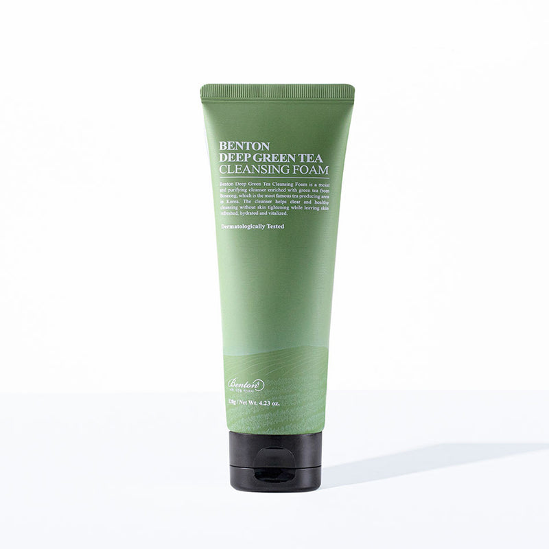 Benton DEEP GREEN TEA CLEANSING FOAM