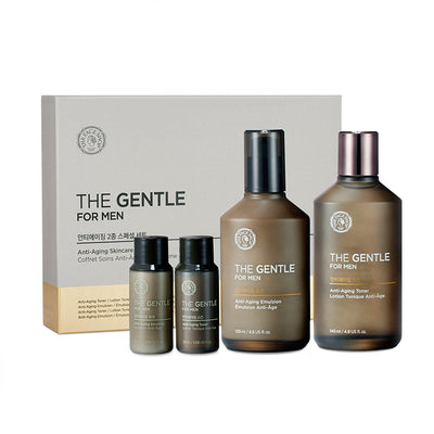 THEFACESHOP The Gentle For Men Anti-Aging Skincare Gift Set
