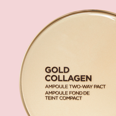 THEFACESHOP Gold Collagen Ampoule Two-way Pact