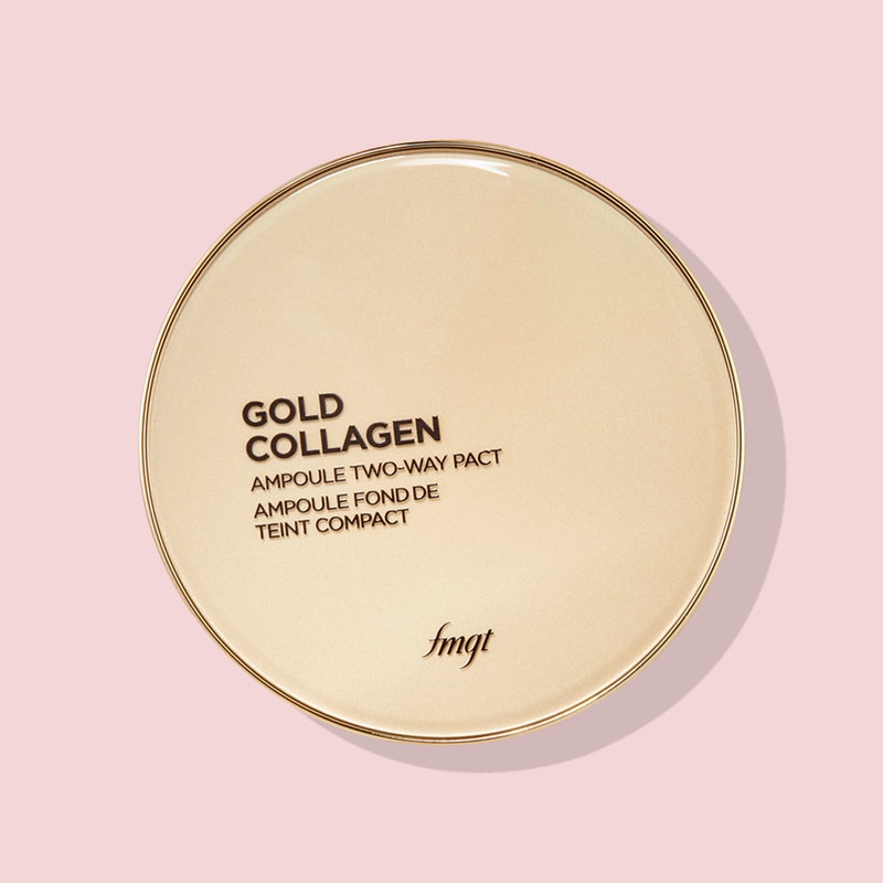 THEFACESHOP Gold Collagen Ampoule Two-way Pact