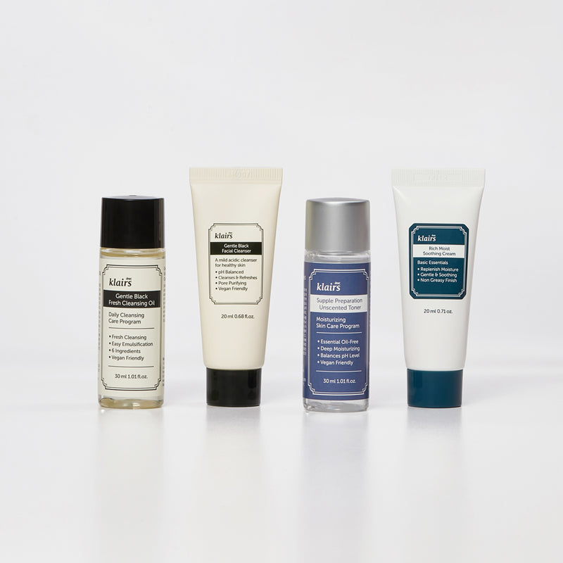 Dear, Klairs Skincare Trial Kit