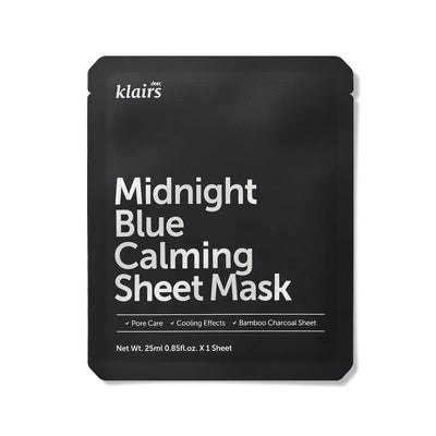 Dear Klaris Midnight Blue Calming Sheet Mask