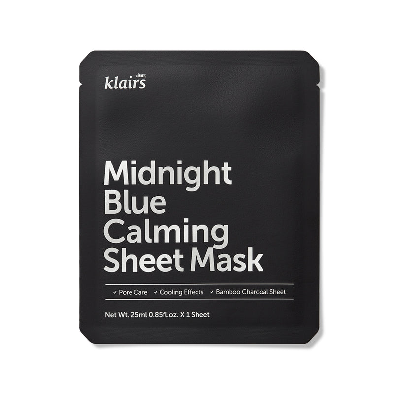 Dear Klaris Midnight Blue Calming Sheet Mask