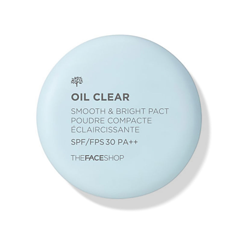 THEFACESHOP OIL CLEAR SMOOTH & BRIGHT PACT V201