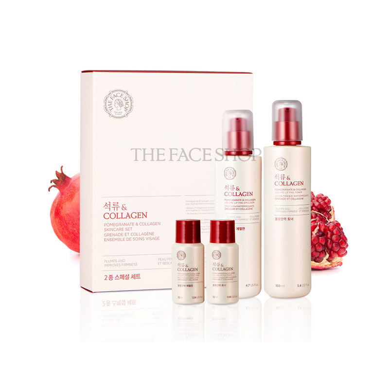 Pomegranate and Collagen Skincare Set