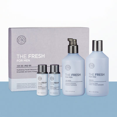 THEFACESHOP The Fresh For Men Hydrating Facial Skincare Set