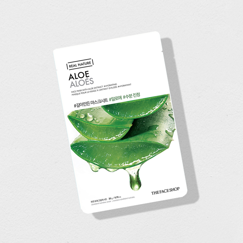 THEFACESHOP Real Nature Face Mask - Aloe