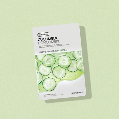 THEFACESHOP REAL NATURE Face Mask Cucumber