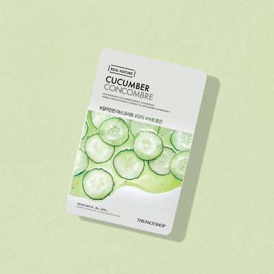 THEFACESHOP REAL NATURE Face Mask Cucumber