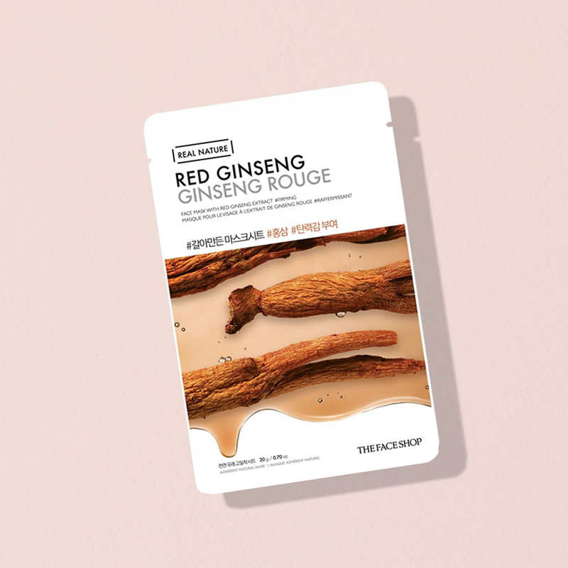 THEFACESHOP REAL NATURE Face Mask Red Ginseng