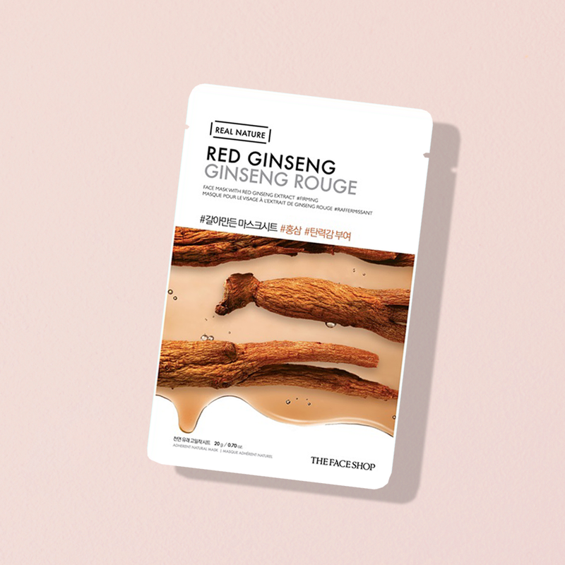 THEFACESHOP REAL NATURE Face Mask Red Ginseng