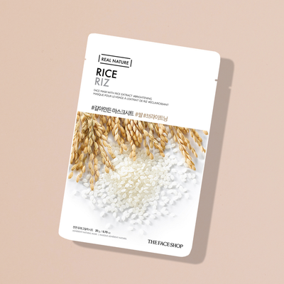 THEFACESHOP Real Nature Face Mask - Rice