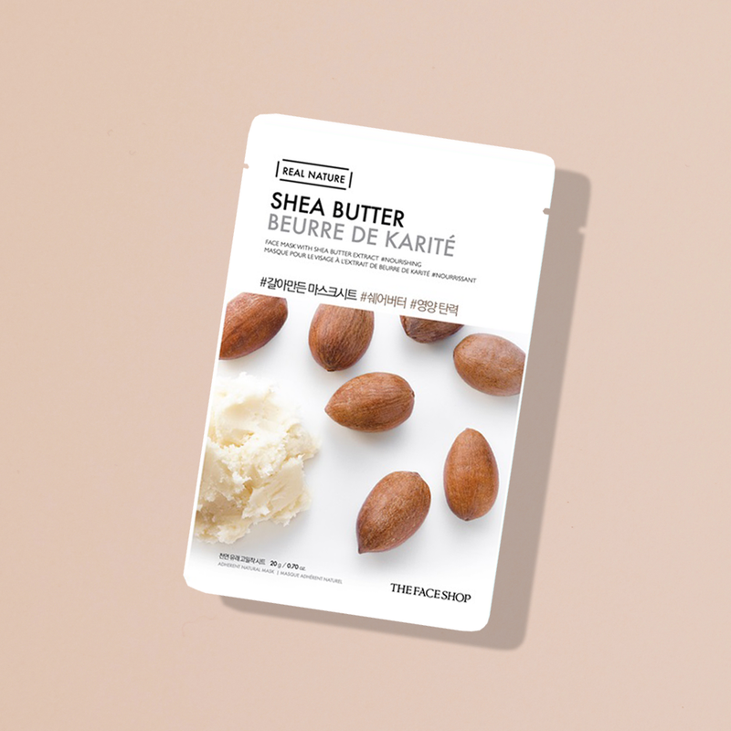 THEFACESHOP REAL NATURE Face Mask Shea Butter