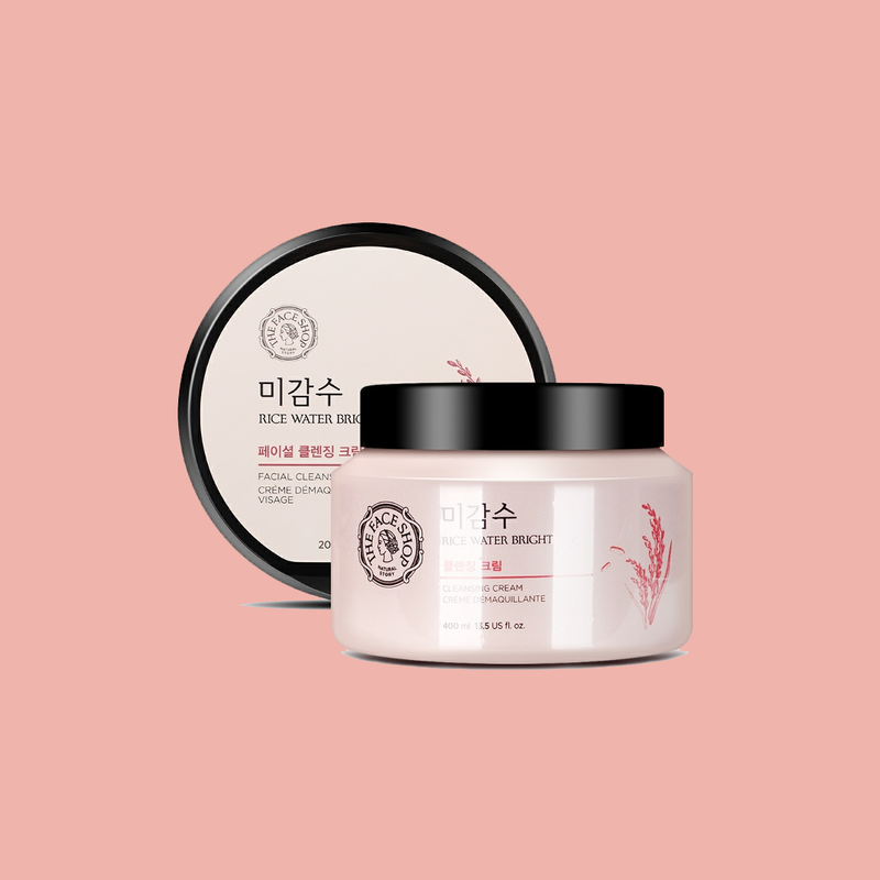 THEFACESHOP Rice Water Bright Facial Cleansing Cream