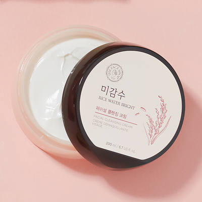 THEFACESHOP Rice Water Bright Facial Cleansing Cream