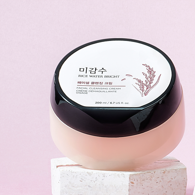 THEFACESHOP Rice Water Bright Facial Cleansing Cream