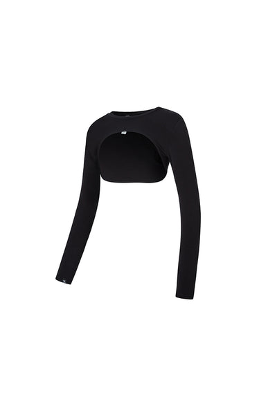 XEXYMIX Soft touch Layered Long Sleeve - Black