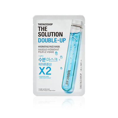 THEFACESHOP THE SOLUTION DOUBLE-UP HYDRATING FACE MASK