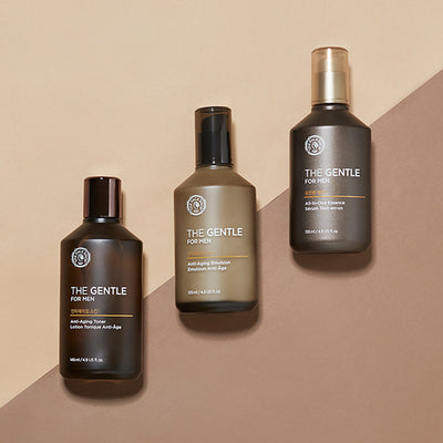 THE GENTLE FOR MEN TONER & ALL-IN-ONE SERUM SKINCARE SET