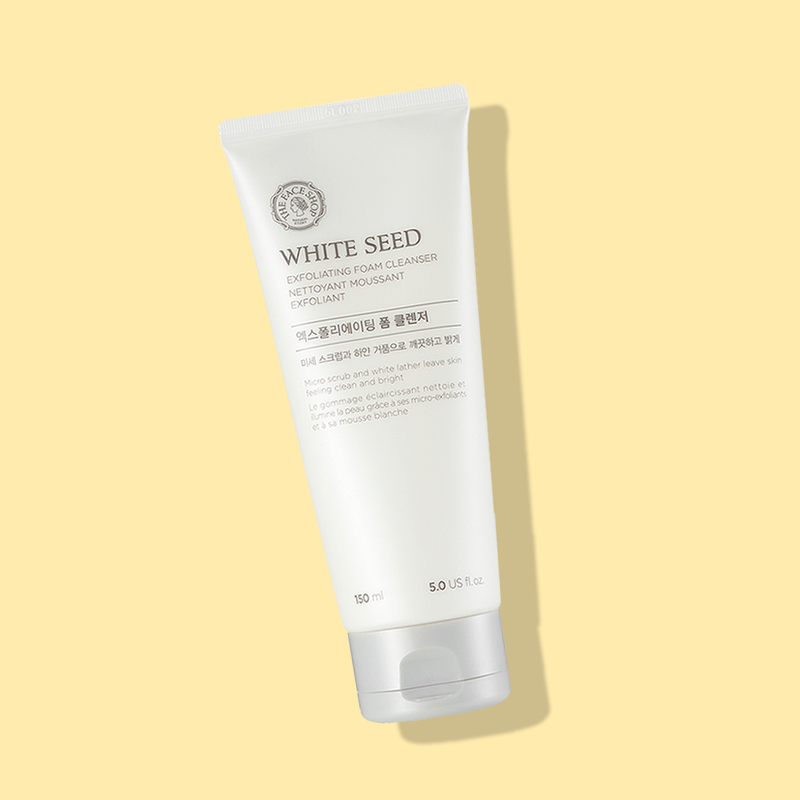 WHITE SEED Exfoliating Cleansing Foam