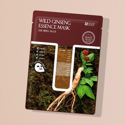 SNP Wild Ginseng Essence Mask