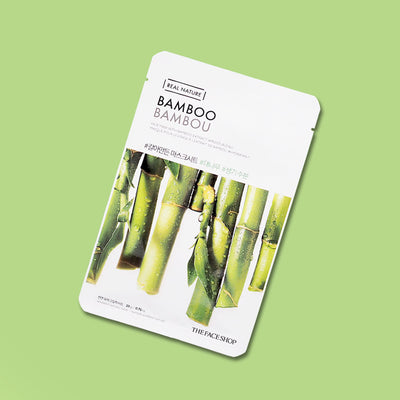 THEFACESHOP Real Nature Face Mask - Bamboo