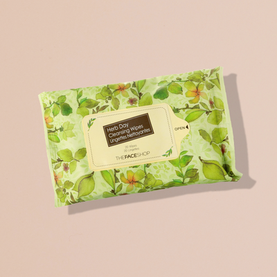 THEFACESHOP HERB DAY Cleansing Wipes