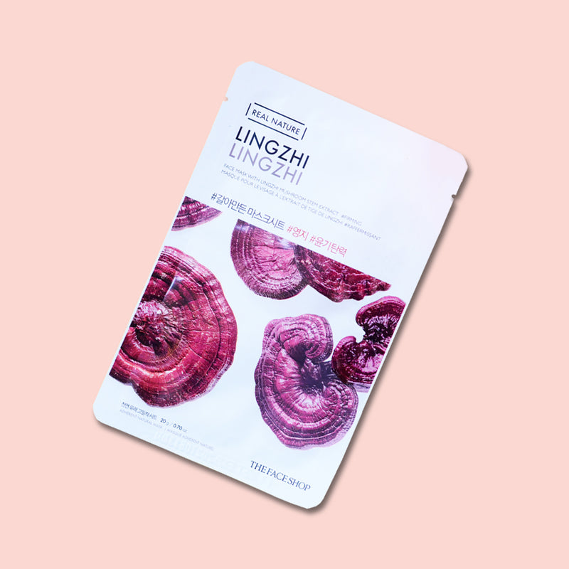THEFACESHOP Real Nature Face Mask - Lingzhi
