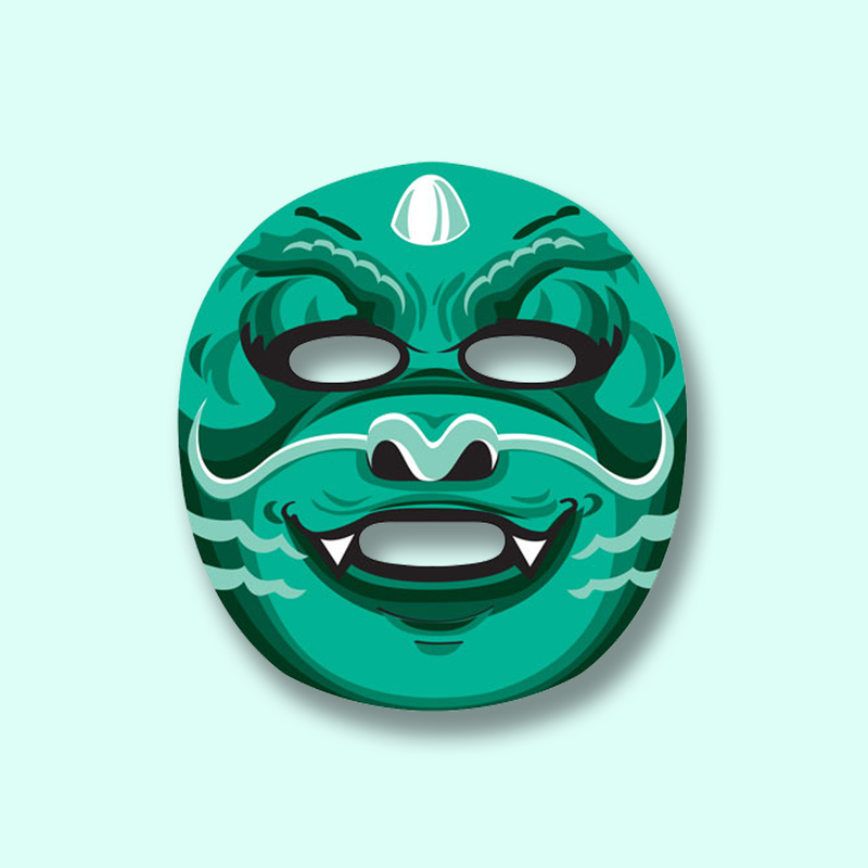 SNP Animal Dragon Soothing Mask