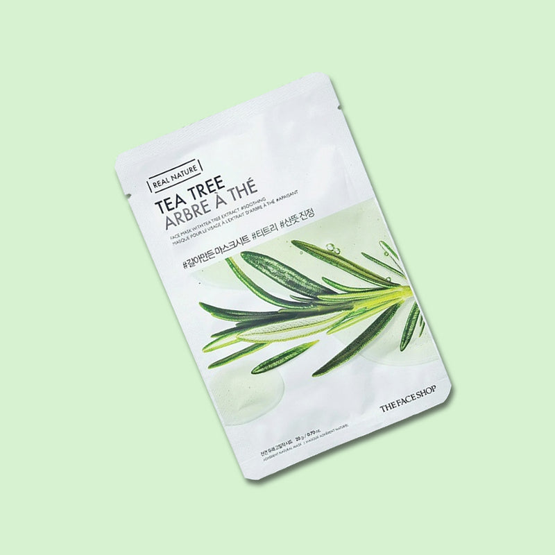 THEFACESHOP Real Nature Face Mask - Tea Tree
